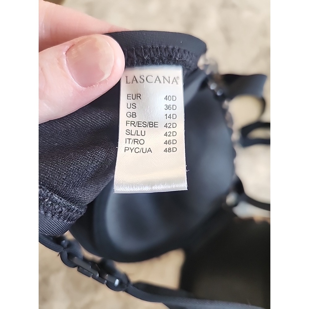 Lascana‎ Leopard/ Black Bikini 36D & 6 - Picture 8 of 8